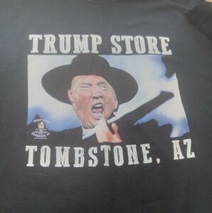 Black Trump Store Tombstone AZ T-Shirt Adult Size 3x Never Worn Excellent    T1